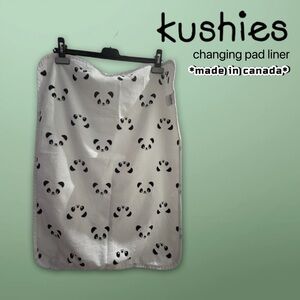 🇨🇦👍*GUC* KUSHIES Baby Portable Panda Waterproof Changing Pad Liners ‼️read